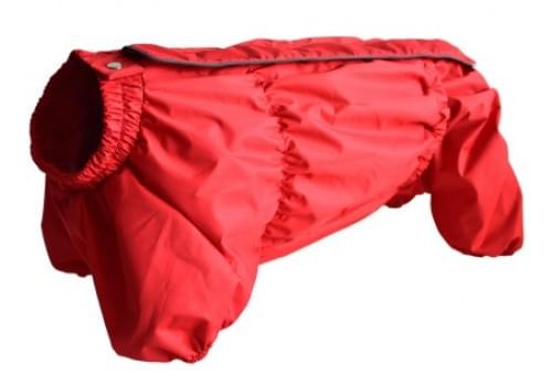 Дождевик Вельш-Корги Red непромокаемый для собак породы вельш корги