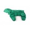 Дождевик Green непромокаемый с капюшоном для собак породы бигль, шарпей, чау-чау, кокер спаниель, английский бульдог