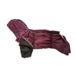 Комбинезон Purple Space 2 зимний на синтепоне и флисе с капюшоном для собак